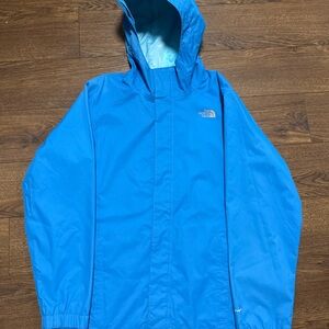 The North Face Vibrant Blue Rain Jacket